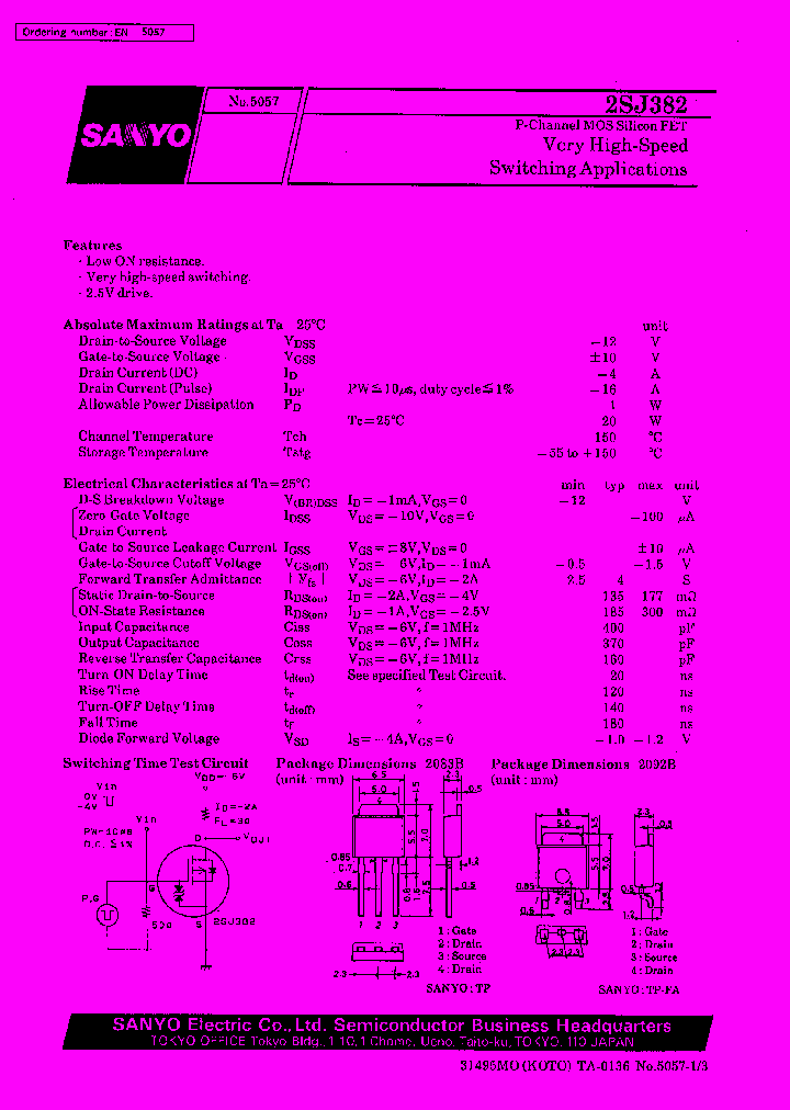 2SJ382_952927.PDF Datasheet