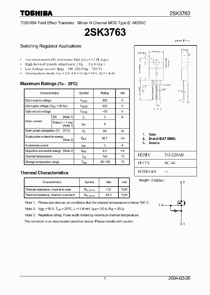 2SK3763_1021477.PDF Datasheet