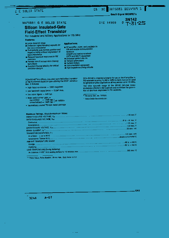 3N142_929086.PDF Datasheet