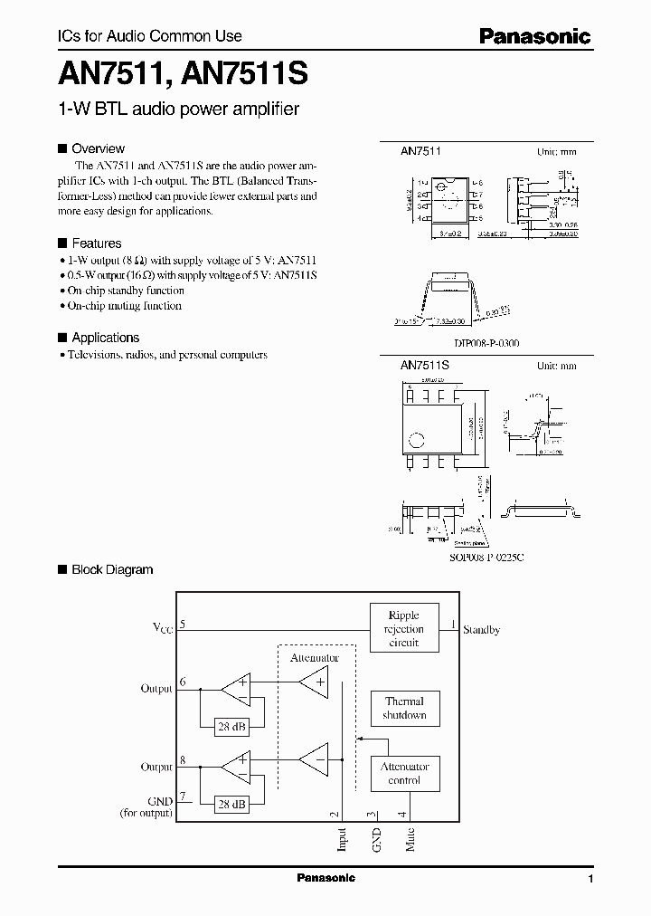 AN7511_890855.PDF Datasheet