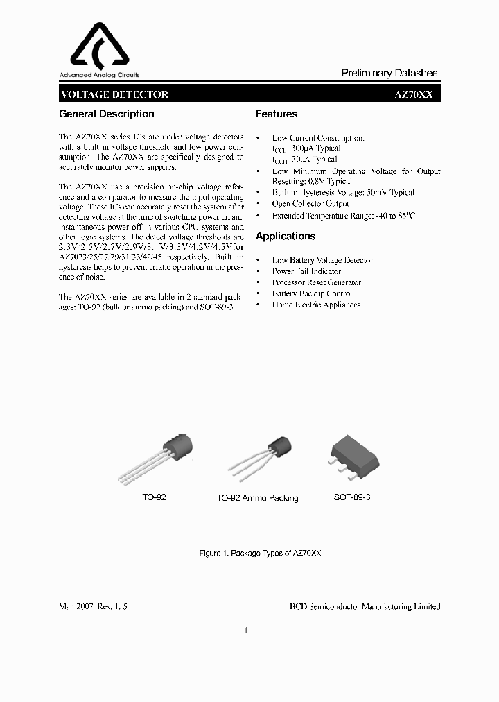 AZ7023Z_1115848.PDF Datasheet
