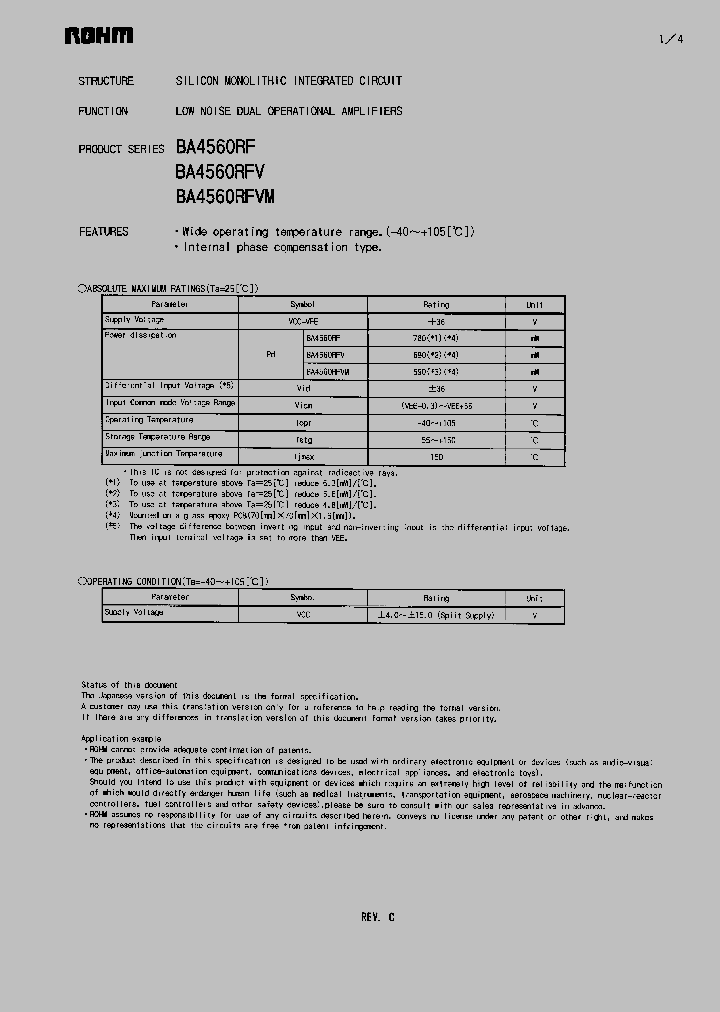 BA4560RFV_901112.PDF Datasheet