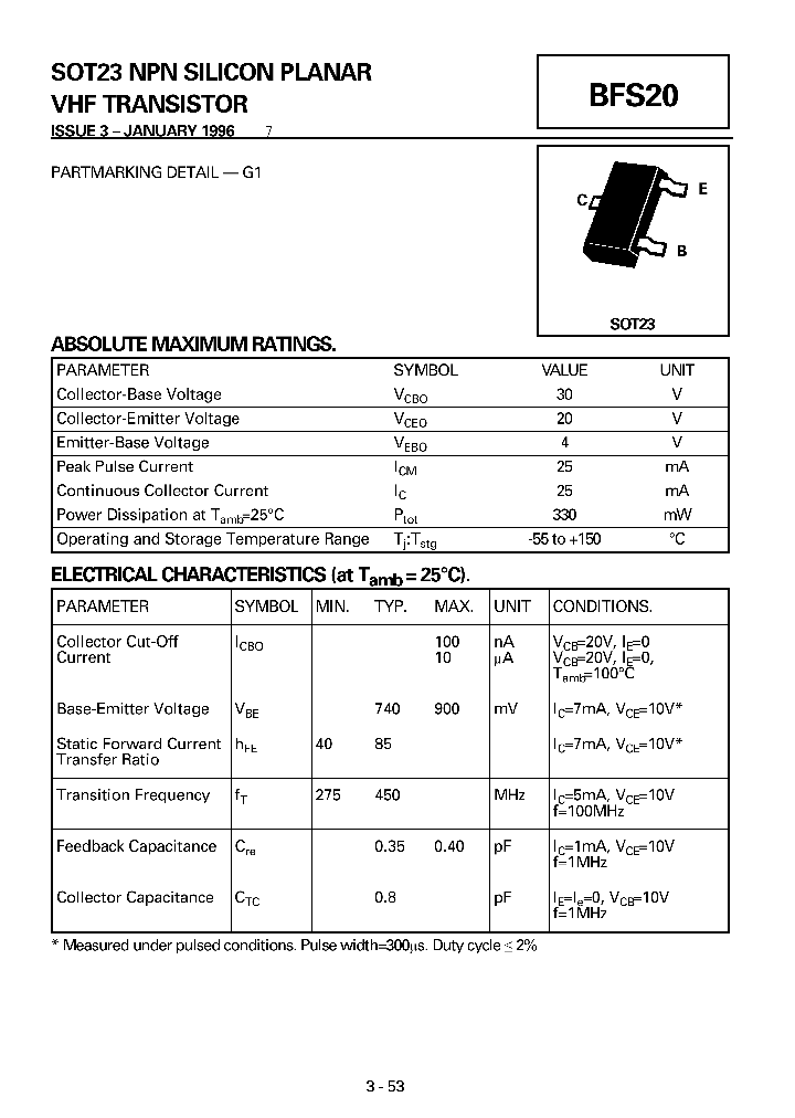 BFS20_1017489.PDF Datasheet