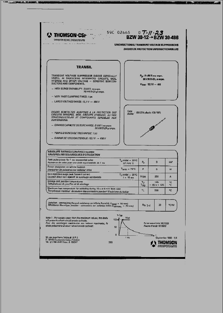 BZW30-13_928701.PDF Datasheet