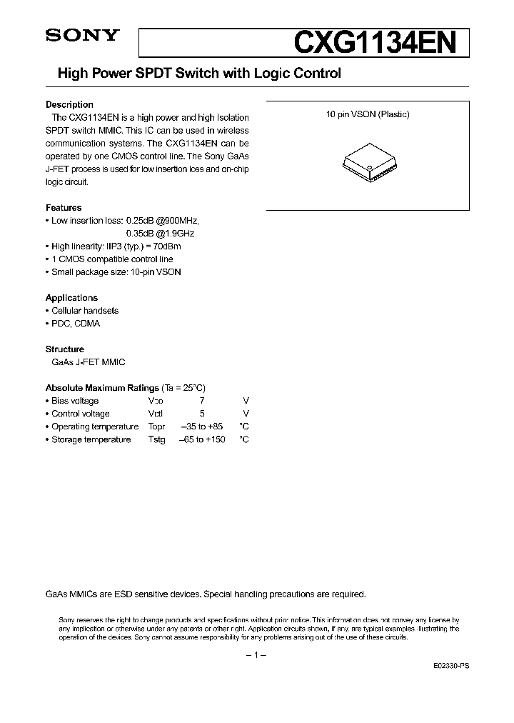 CXG1134EN_842086.PDF Datasheet