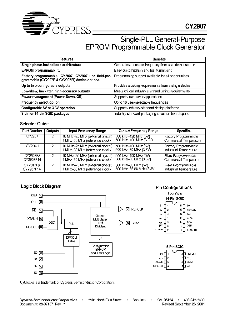 CY2907F8_923771.PDF Datasheet