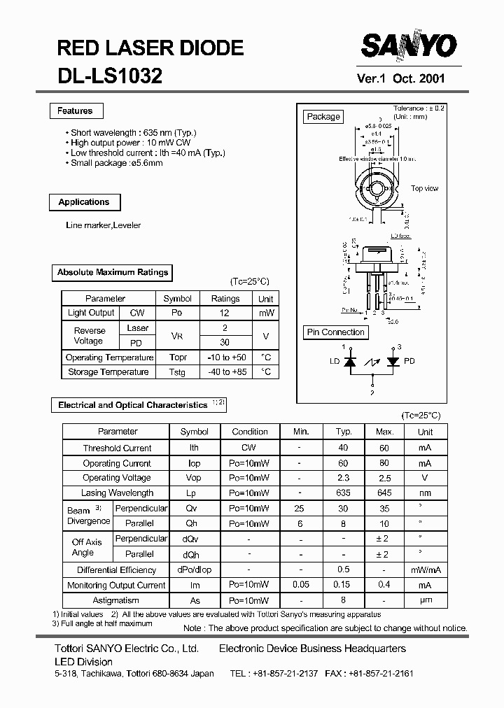 DL-LS1032_722181.PDF Datasheet