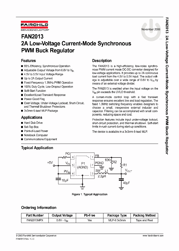 FAN2013MPX_747313.PDF Datasheet
