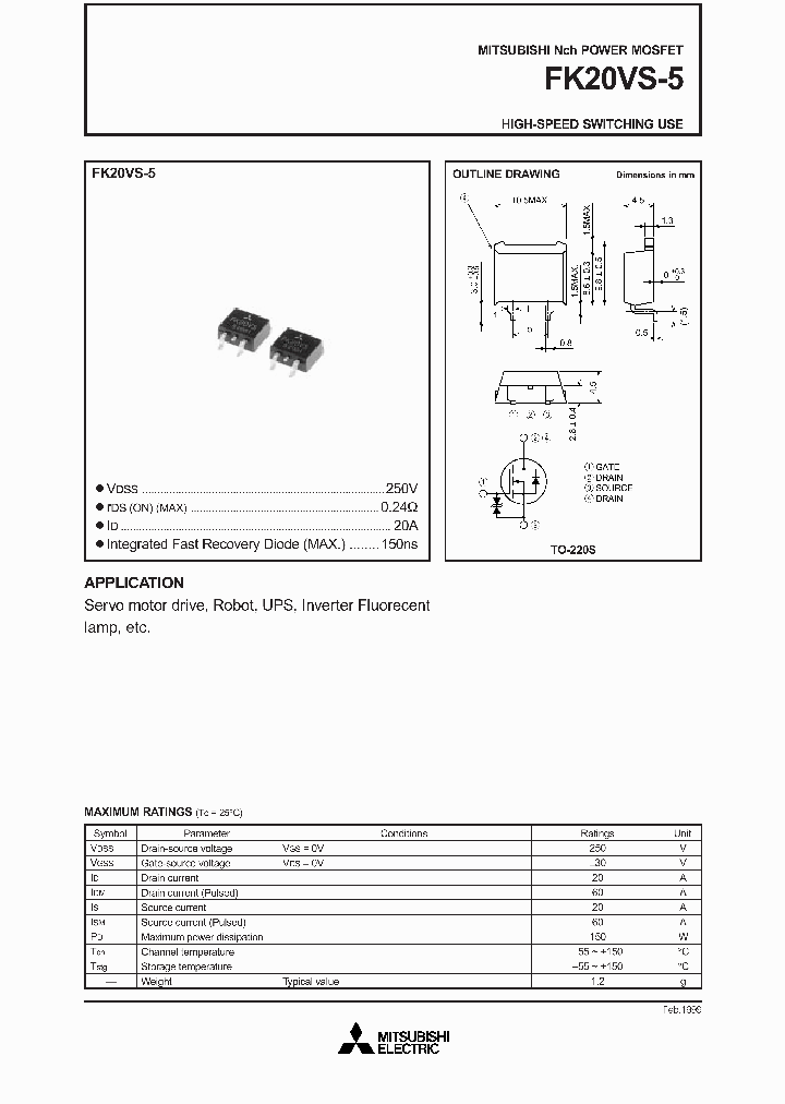 FK20VS-5_895140.PDF Datasheet