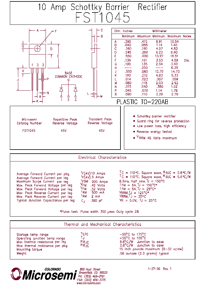 FST1045_1017902.PDF Datasheet