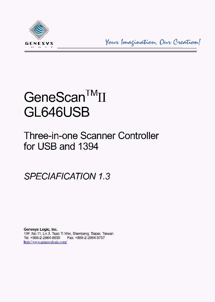 GL646_833184.PDF Datasheet
