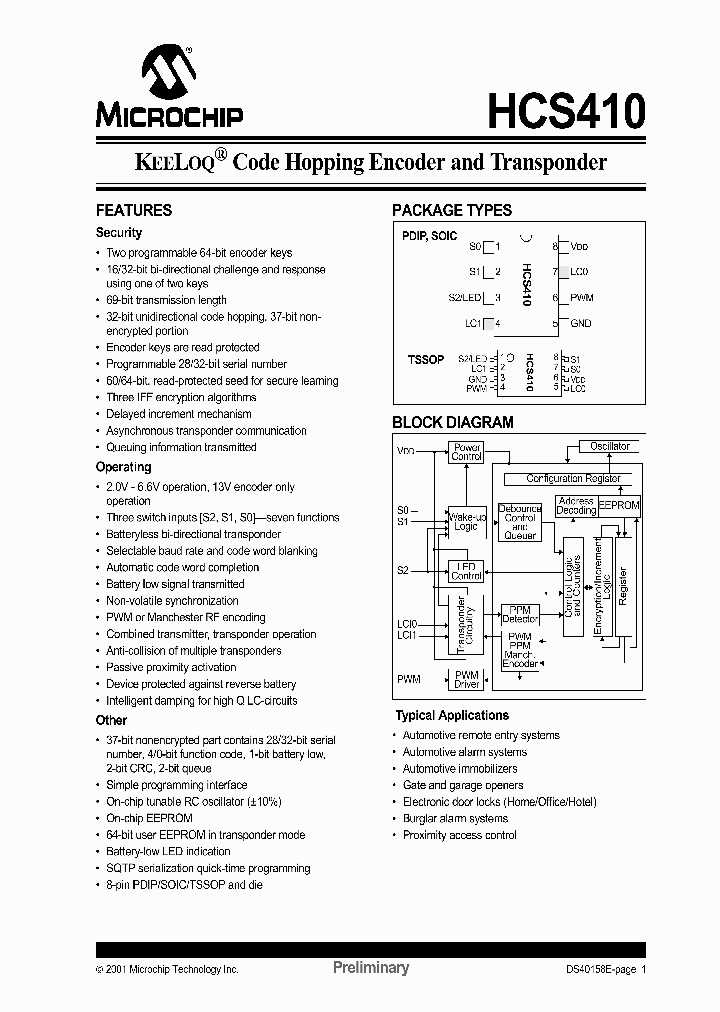 HCS410T-SN_933749.PDF Datasheet