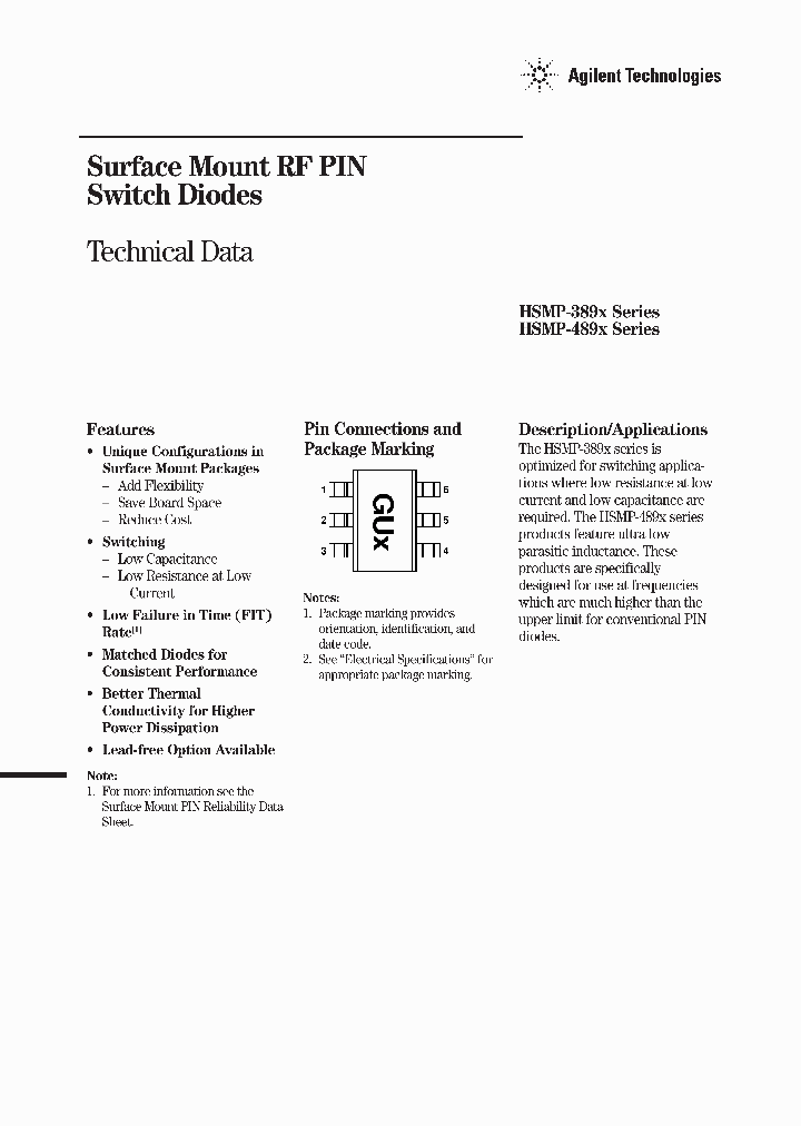 HSMP-3890-TR1_825170.PDF Datasheet
