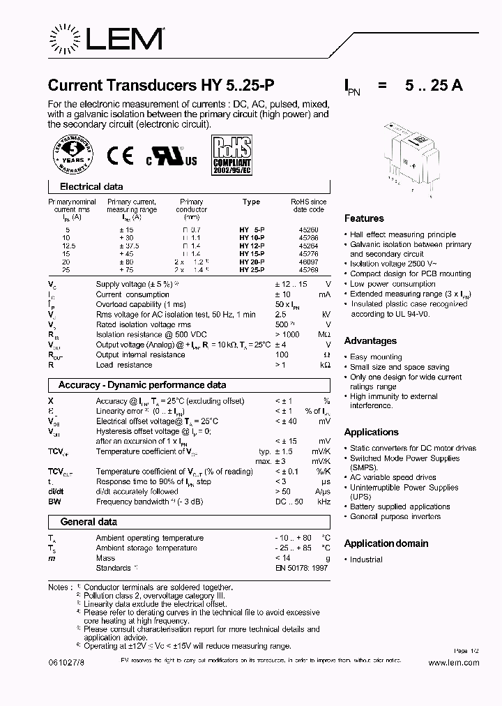 HY5-P06_701106.PDF Datasheet