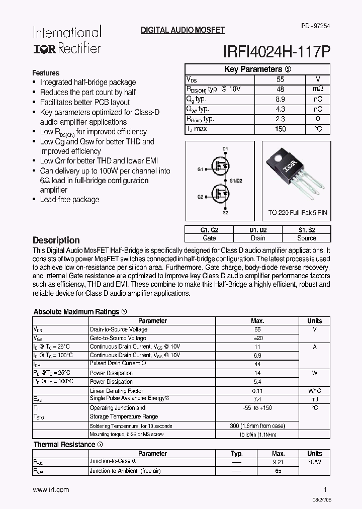 IRFI4024H-117P_758106.PDF Datasheet