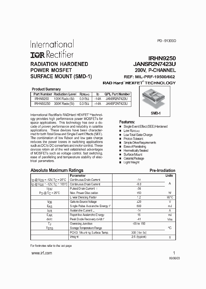 IRHN93250_675058.PDF Datasheet