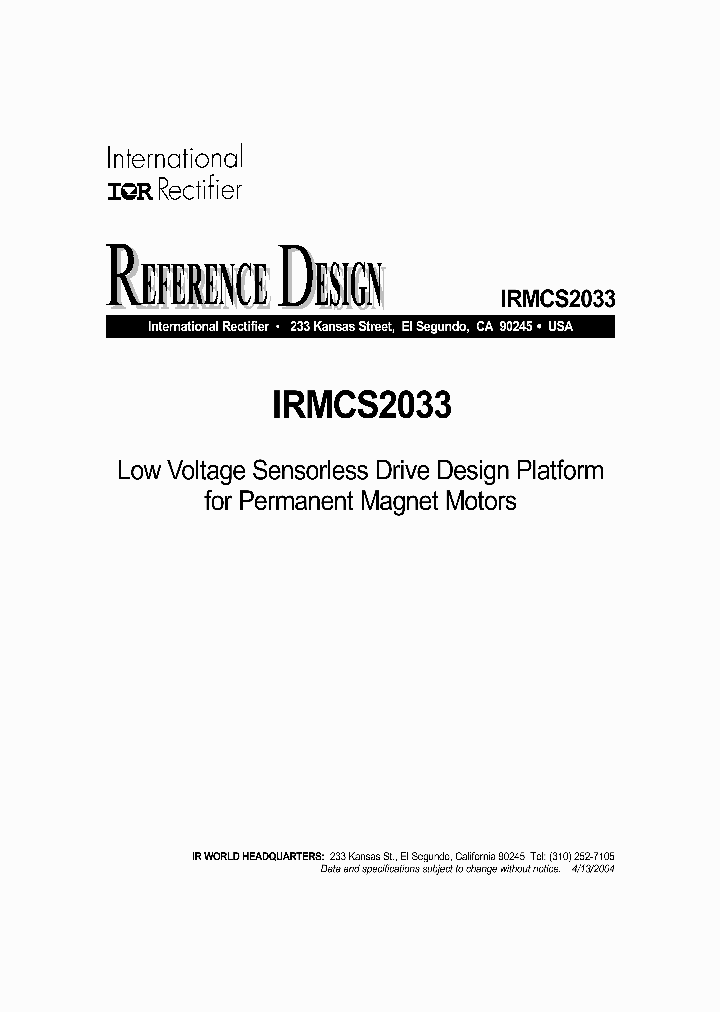 IRMCS2033_698973.PDF Datasheet