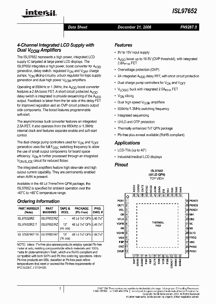 ISL97652IRZ-T_704625.PDF Datasheet