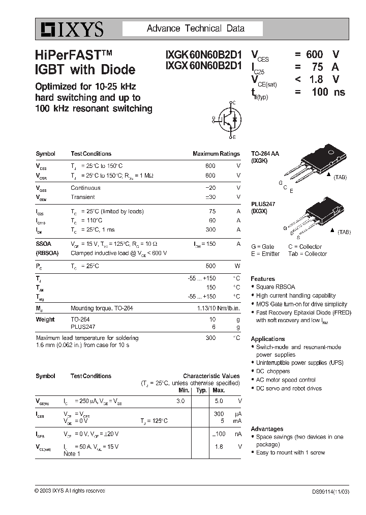 IXGK60N60B2D1_625311.PDF Datasheet