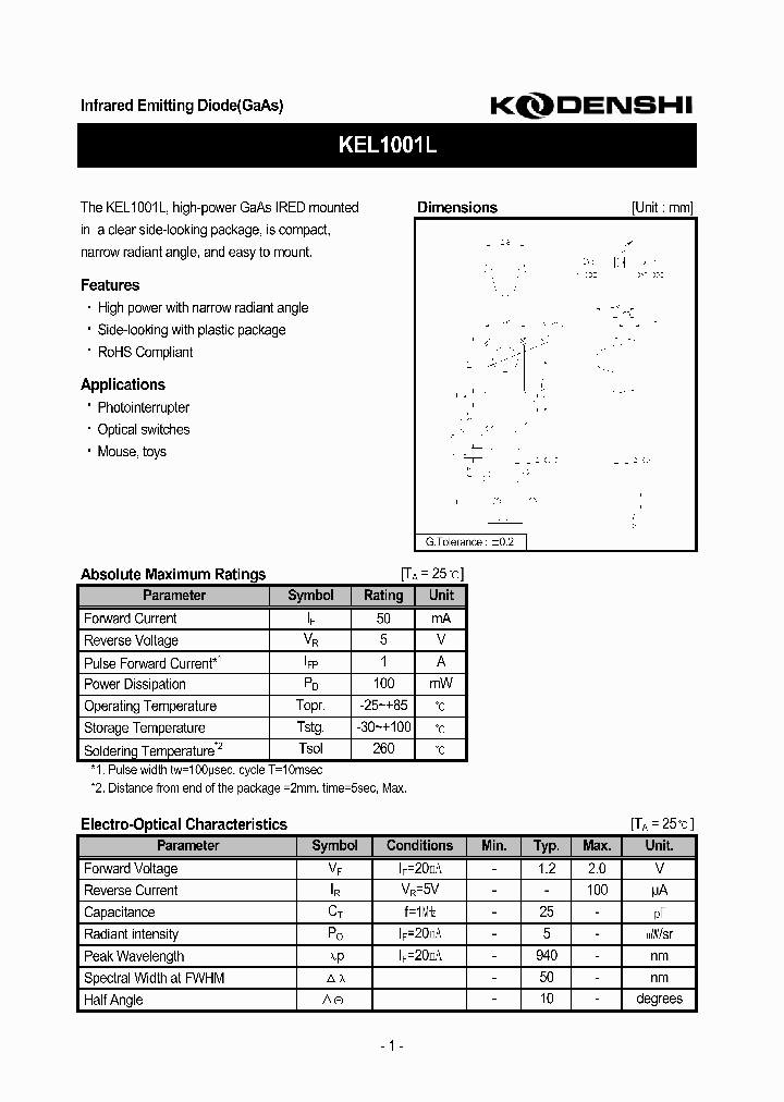 KEL1001L_772497.PDF Datasheet