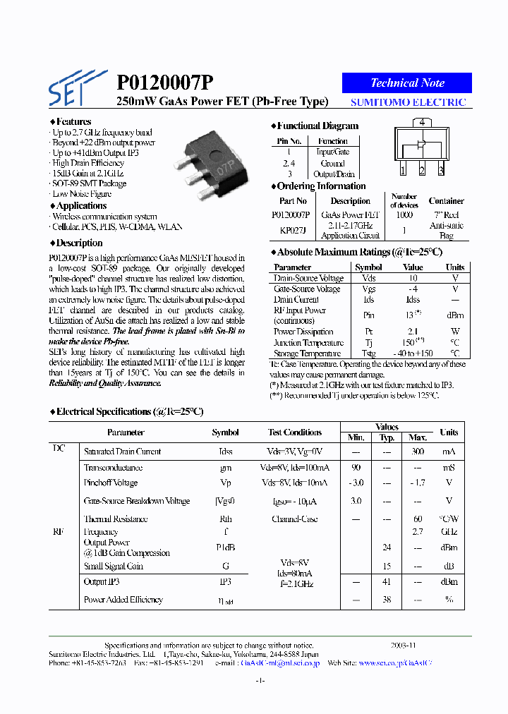 KP027J_611538.PDF Datasheet