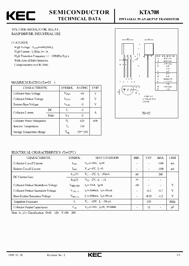 KTA708_1013016.PDF Datasheet