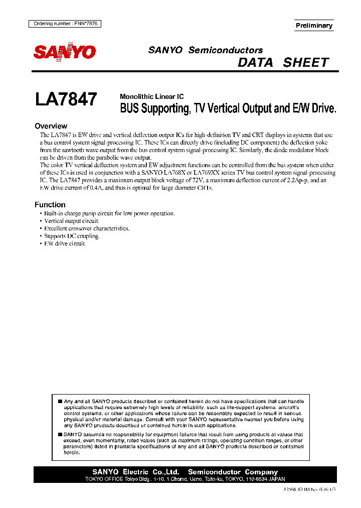 LA7847_866291.PDF Datasheet