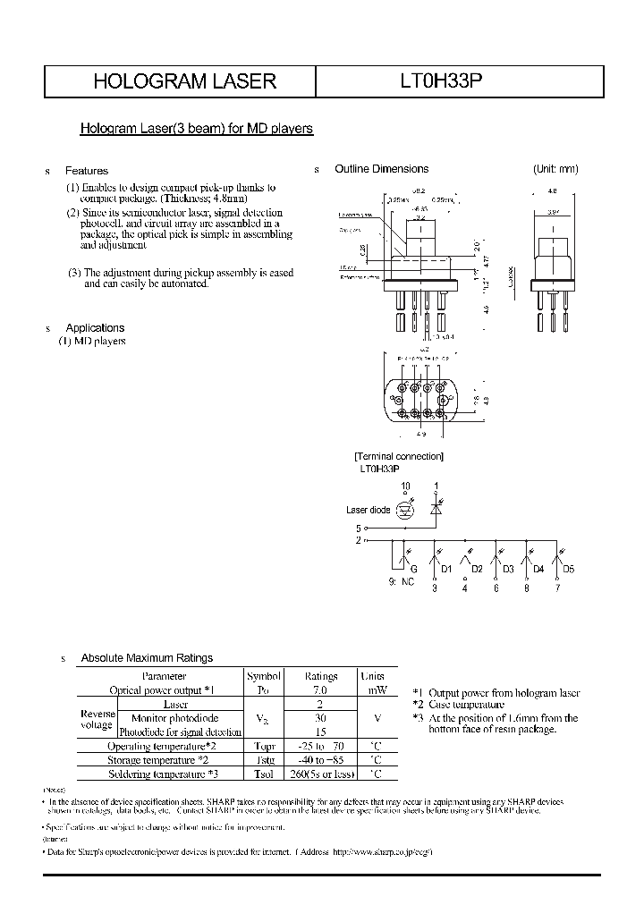 LT0H33P_910134.PDF Datasheet