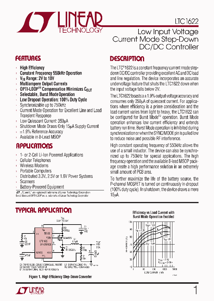 LTC1622CMS8_812304.PDF Datasheet