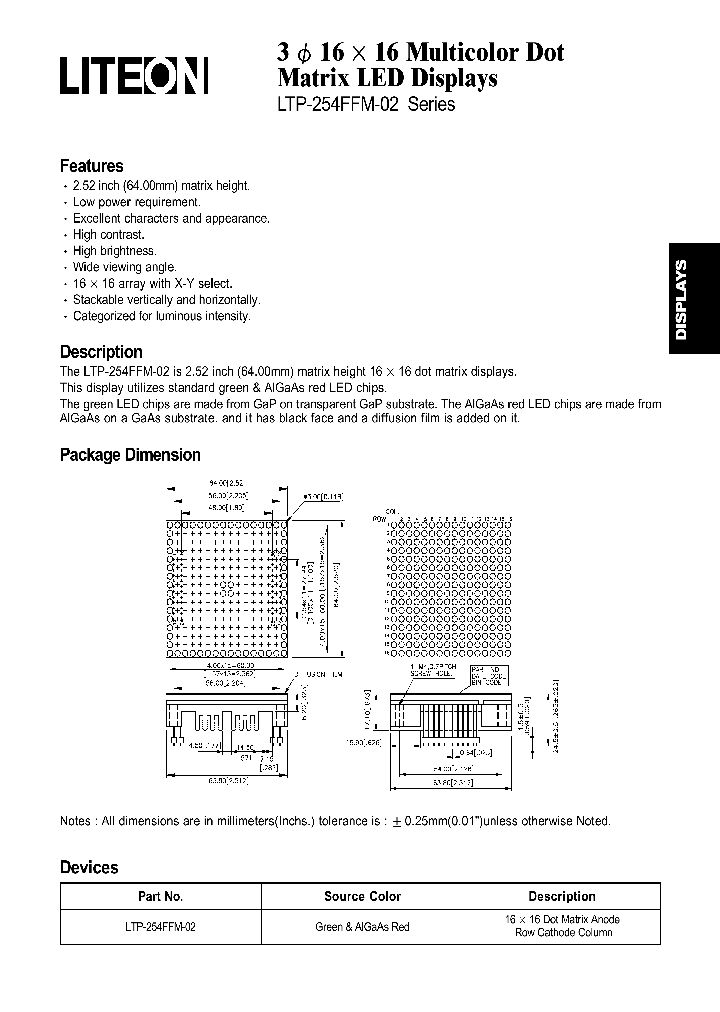 LTP254FFM-02_608620.PDF Datasheet