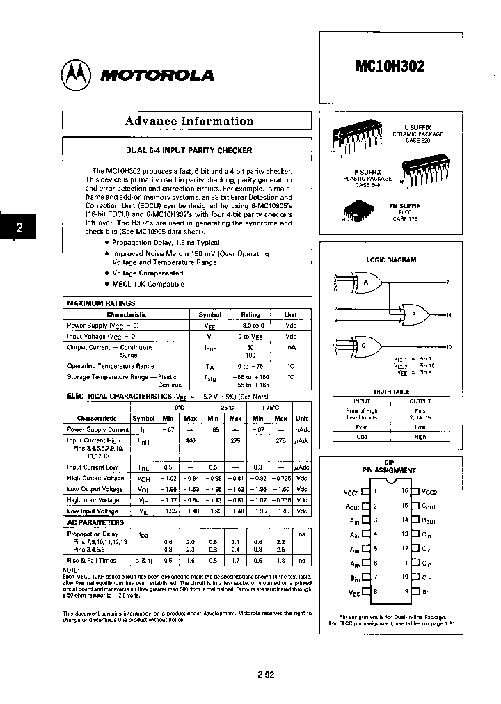 MC10100FN_771436.PDF Datasheet