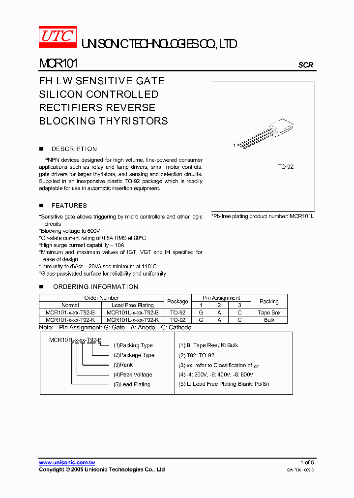 MCR101-X-XX-T92-B_749083.PDF Datasheet