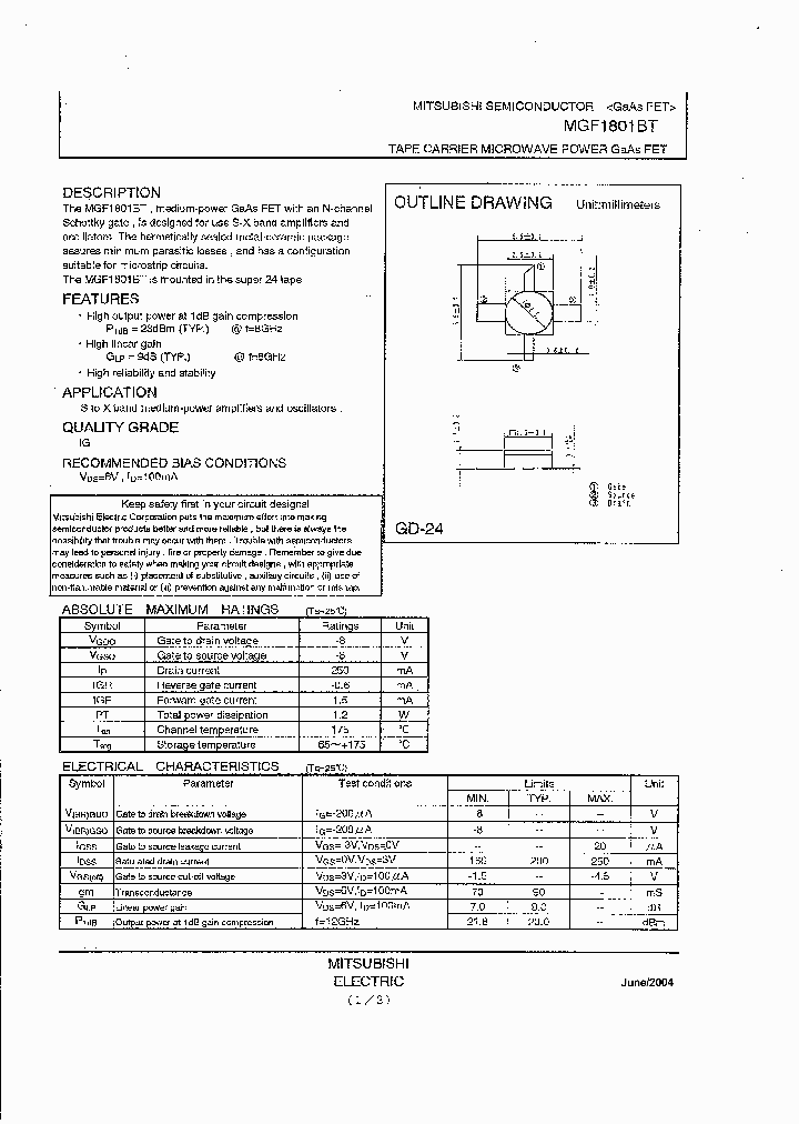 MGF1801BT1_776005.PDF Datasheet