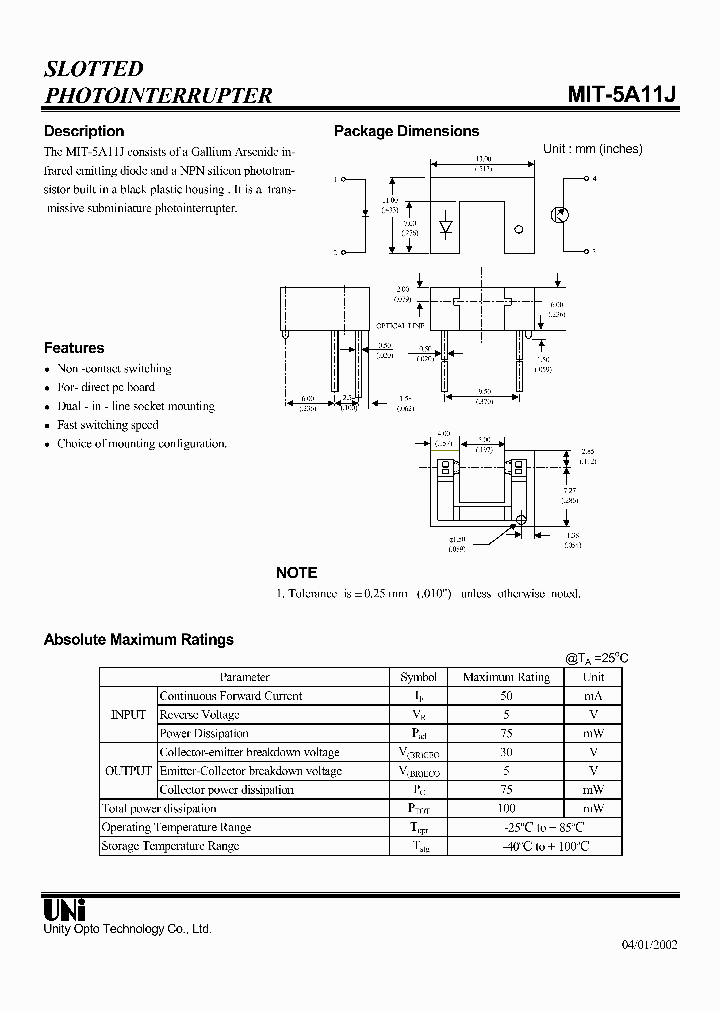 MIT-5A11J_812092.PDF Datasheet