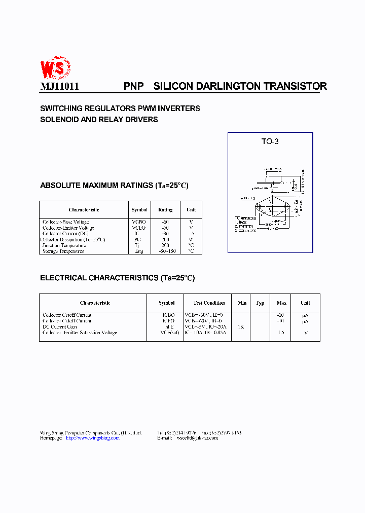 MJ11011_936610.PDF Datasheet