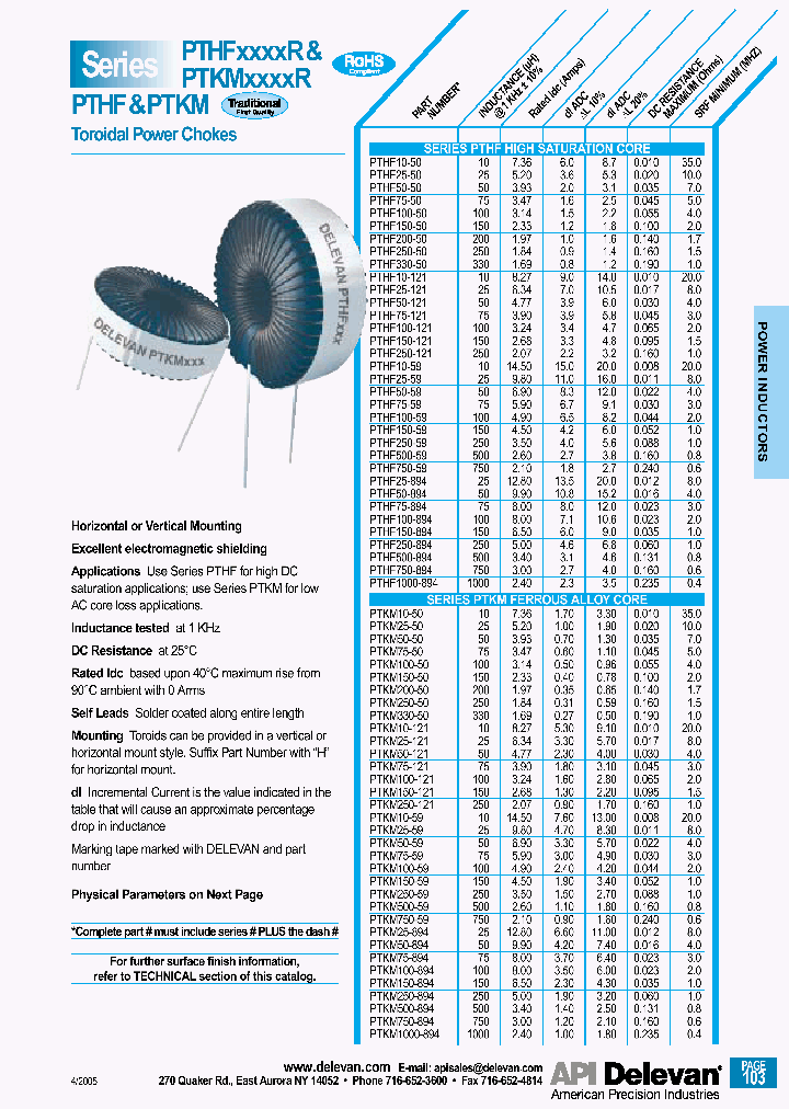 PTHF10-50_737578.PDF Datasheet