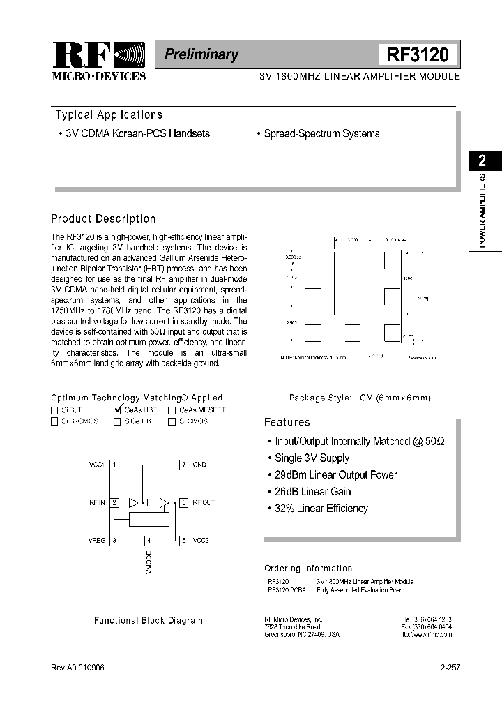 RF3120PCBA_818525.PDF Datasheet