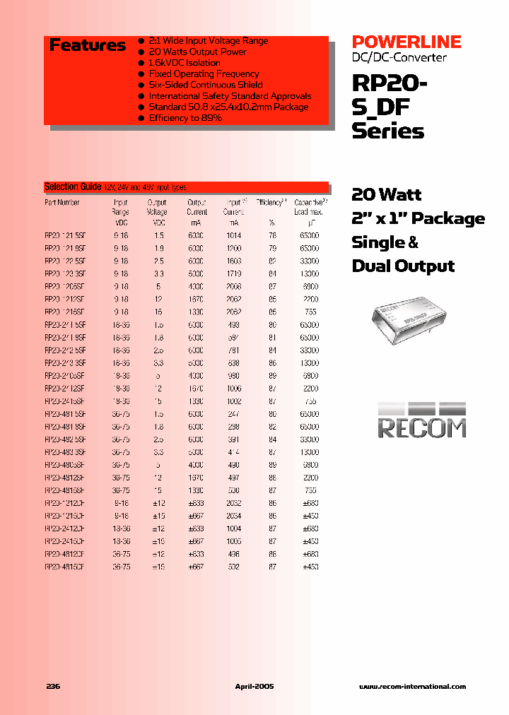 RP20-1205SF_744793.PDF Datasheet