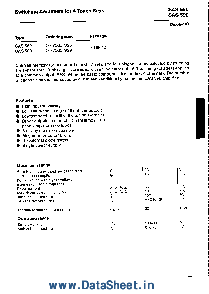 SAS580_912564.PDF Datasheet