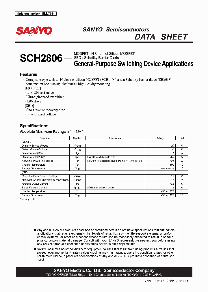 SCH2806_1021054.PDF Datasheet