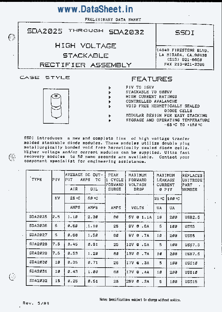 SDA2030_939923.PDF Datasheet