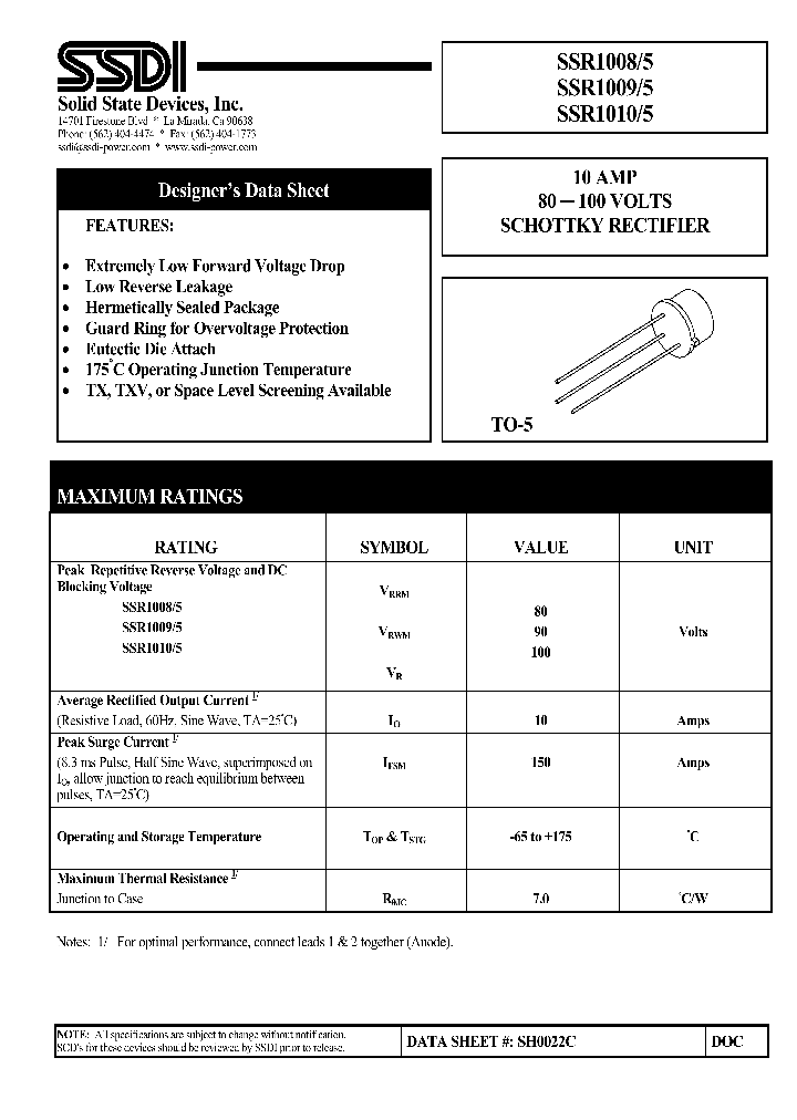 SSR1008-5_1020302.PDF Datasheet