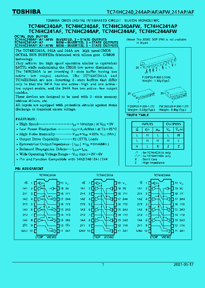 TC74HC240AFWI_808691.PDF Datasheet