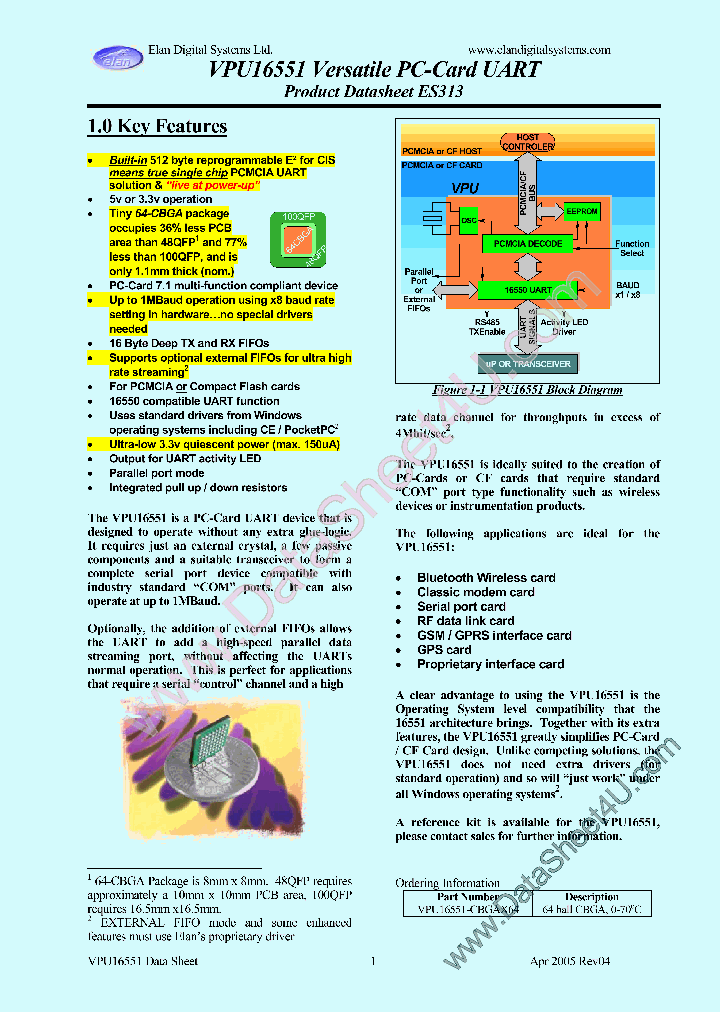 VPU16551_924708.PDF Datasheet