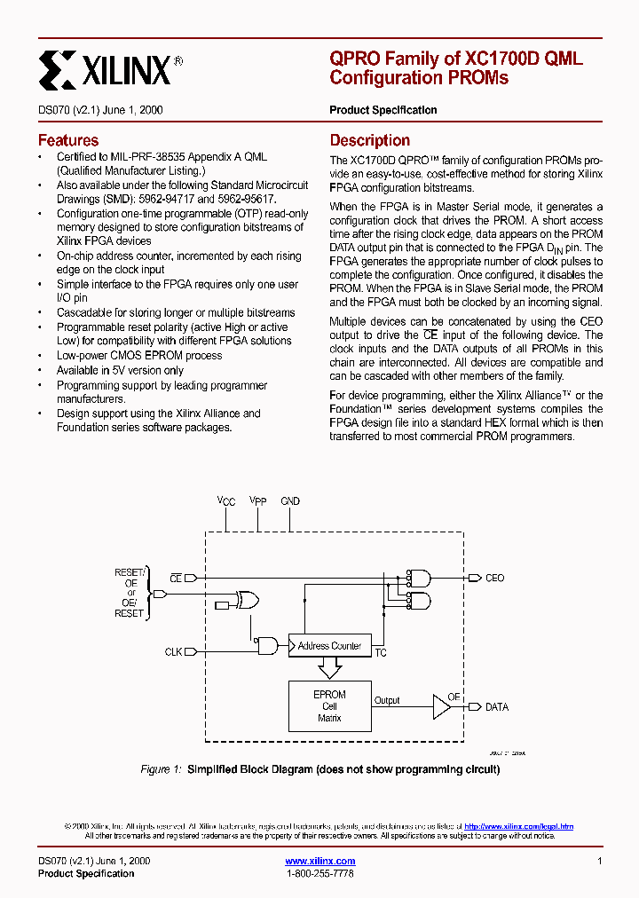 XC17128DDD8M_850438.PDF Datasheet