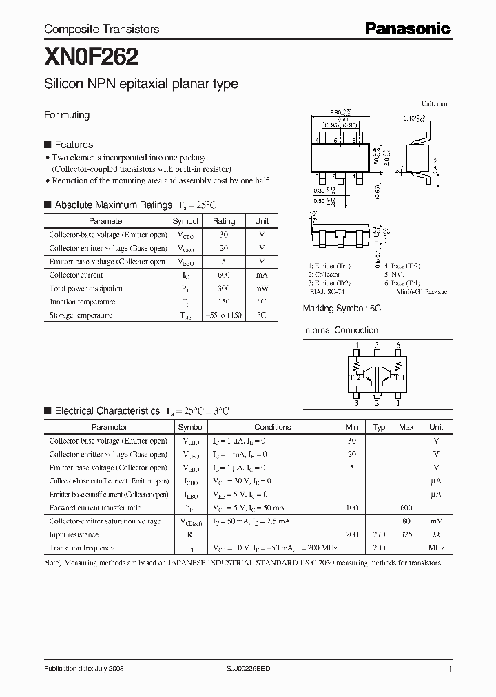 XN0F262_930876.PDF Datasheet