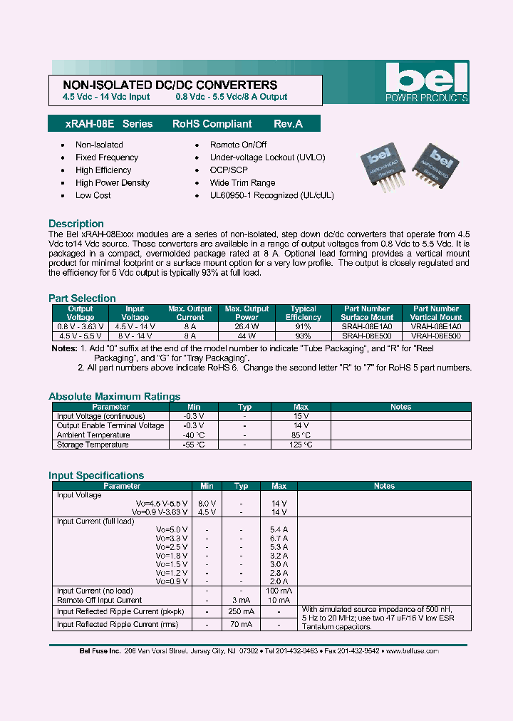 XRAH-08E_1015349.PDF Datasheet