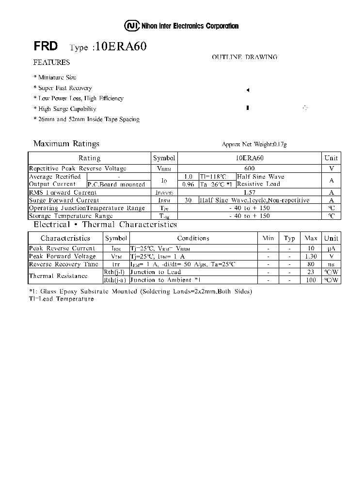 10ERA60_1190615.PDF Datasheet