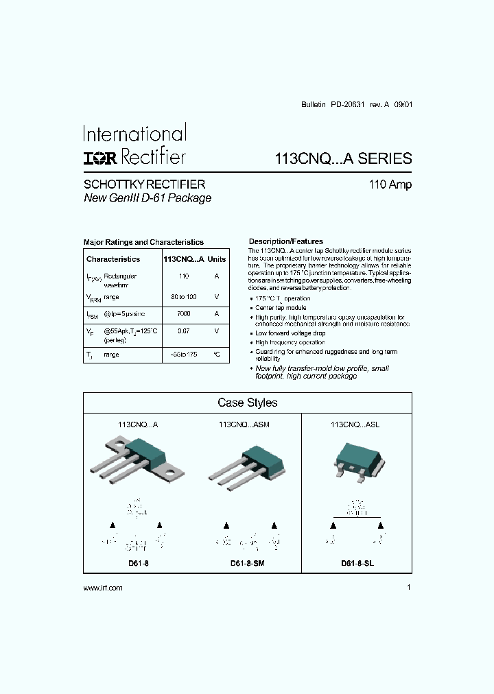 113CNQ100ASM_1190689.PDF Datasheet