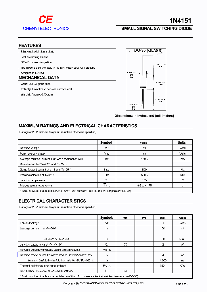 1N4151_1191751.PDF Datasheet